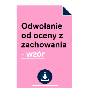 odwolanie-od-oceny-z-zachowania-wzor