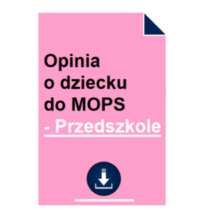 opinia-o-dziecku-do-mops-przedszkole