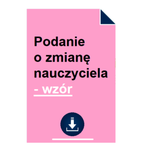 podanie-o-zmiane-nauczyciela-wzor-pdf-doc