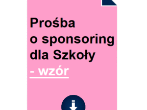 prosba-o-sponsoring-dla-szkoly-wzor