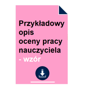 przykladowy-opis-oceny-pracy-nauczyciela-wzor