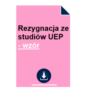 rezygnacja-ze-studiow-uep-wzor