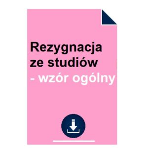 rezygnacja-ze-studiow-wzor-ogolny