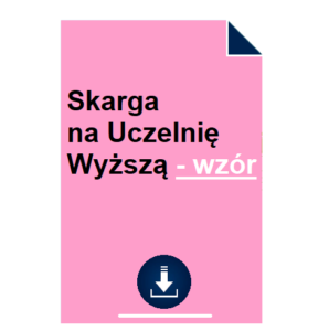skarga-na-uczelnie-wyzsza-wzor-pdf-doc