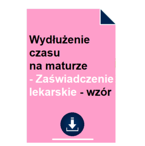 wydluzenie-czasu-na-maturze-zaswiadczenie-lekarskie-wzor