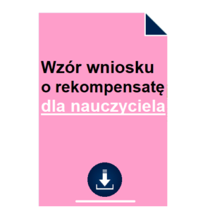 wzor-wniosku-o-rekompensate-dla-nauczyciela