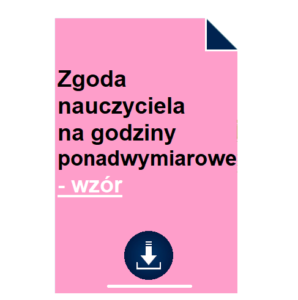 zgoda-nauczyciela-na-godziny-ponadwymiarowe-wzor