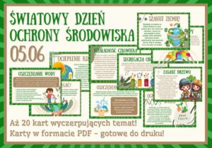 Światowy Dzień Ochrony Środowiska - Gazetka