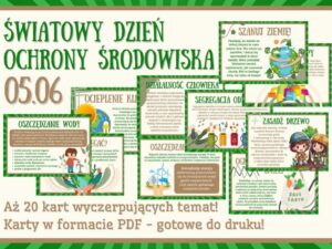 Światowy Dzień Ochrony Środowiska - Gazetka